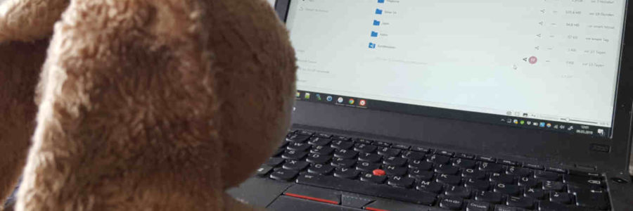 Nextcloud mit Flori davor